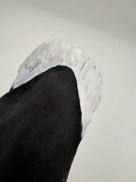 Hand Carved Common Loon by Burns '87 - Thumbnail 3
