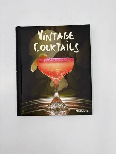 Vintage Cocktails Book By Assouline Publishing