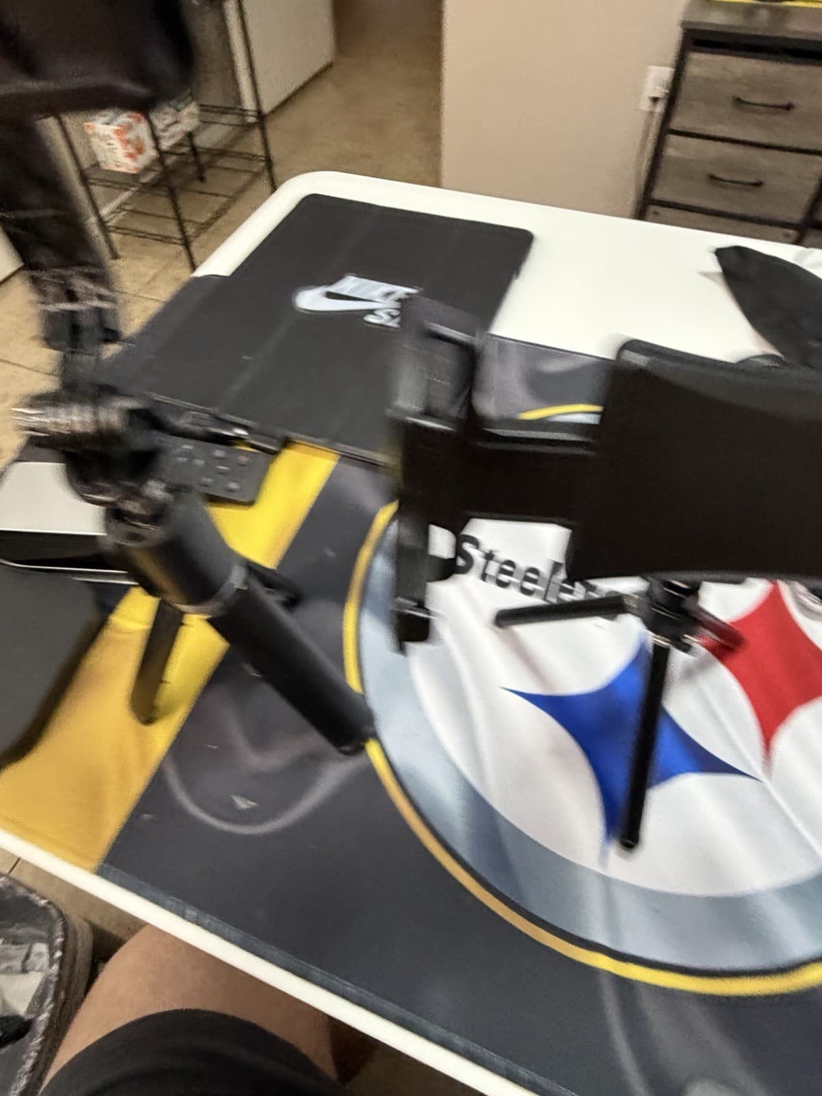 Universal Tablet Stand Holder Mini Tripod Adjustable Foldable, 30$ for both - Thumbnail 3