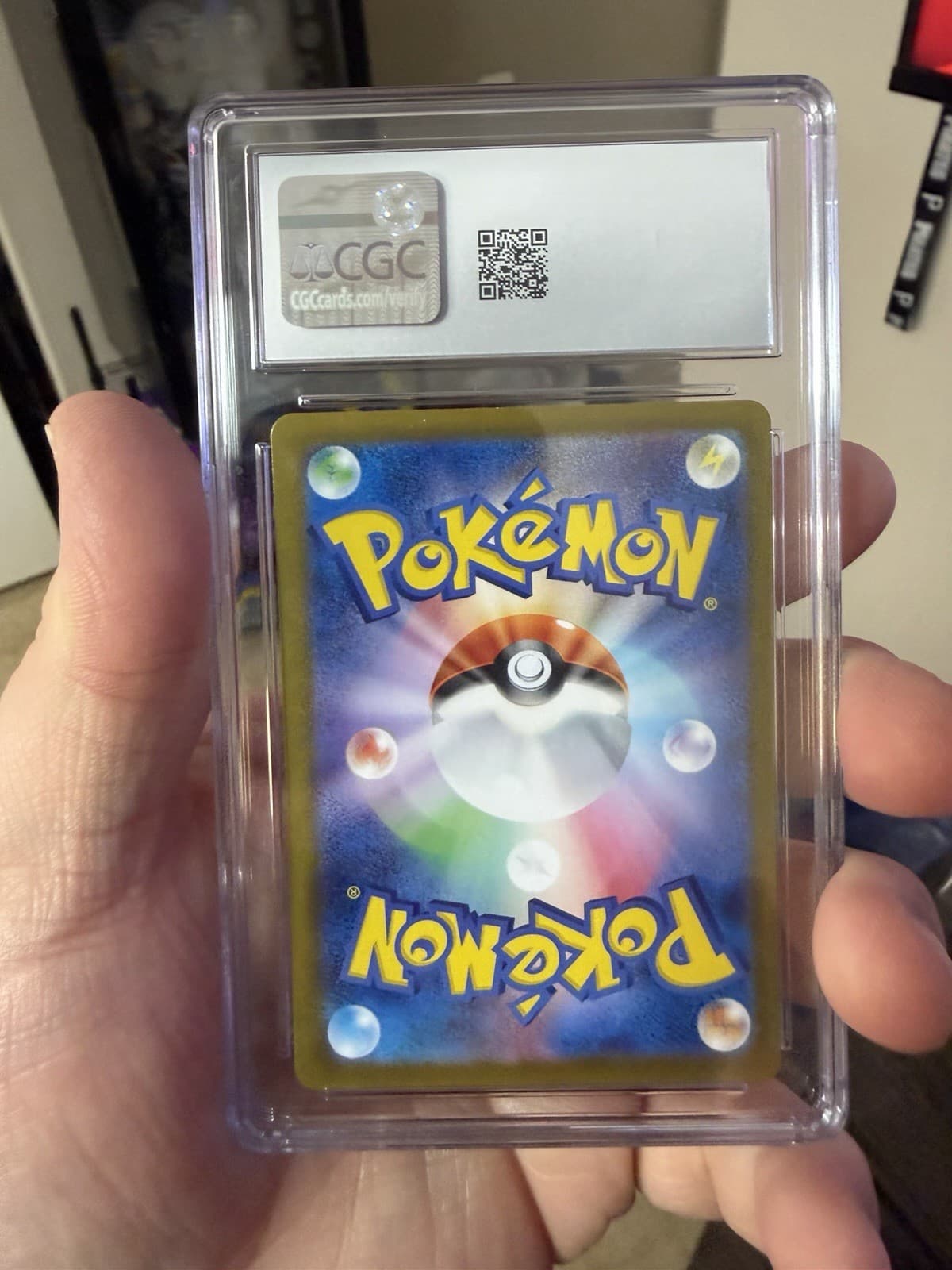Pokemon Eevee 078/066 SV5a Crimson Haze Art Rare Holo CGC 10 Japanese 2024 - Thumbnail 2