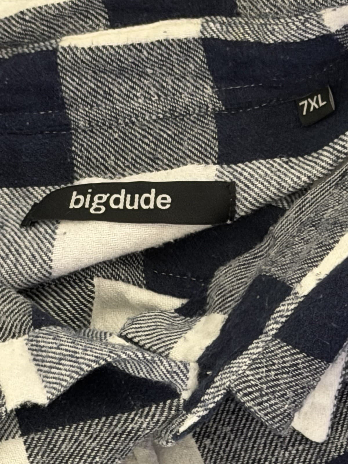 Boulder Creek & bigdude Big & Tall 7XL 8XL Plaid Flannel ALL 4 for $40 - Thumbnail 6
