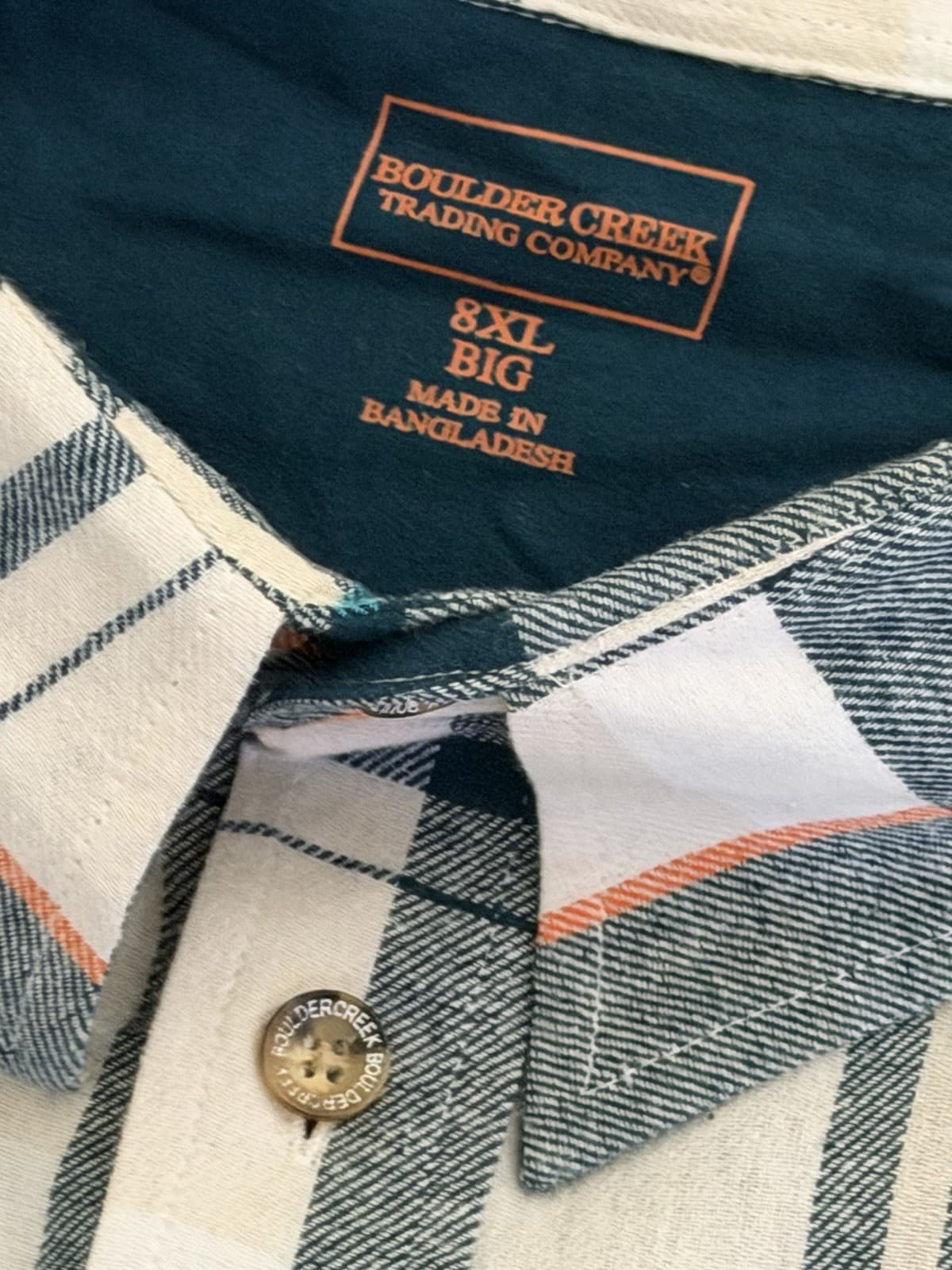 Boulder Creek & bigdude Big & Tall 7XL 8XL Plaid Flannel ALL 4 for $40 - Thumbnail 2