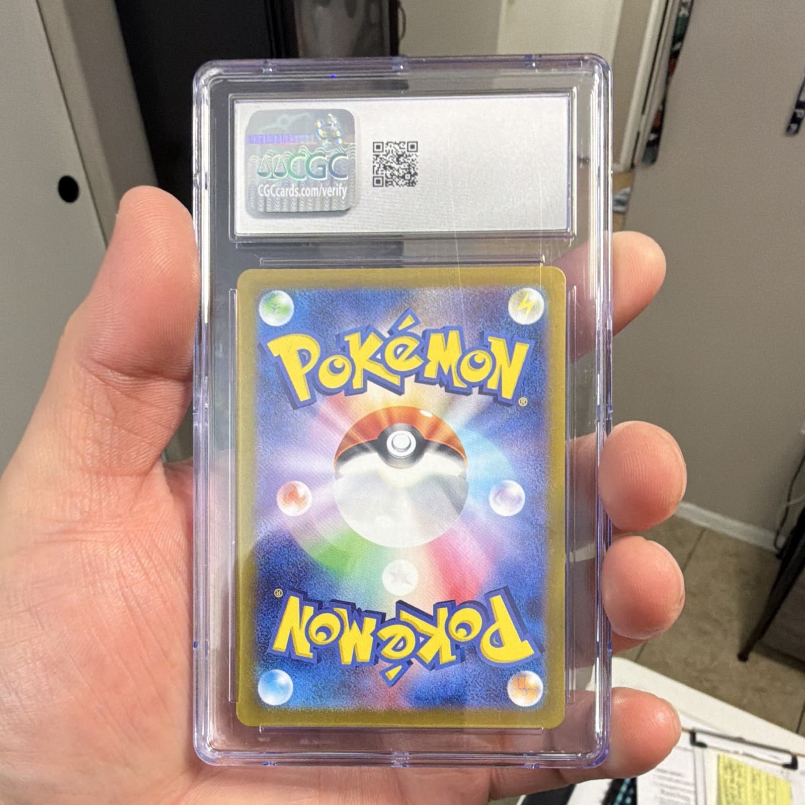 The Pokémon Company Wartortle 171/165 SV2a Art Rare Holo JP 2023 CGC 10 - Thumbnail 2