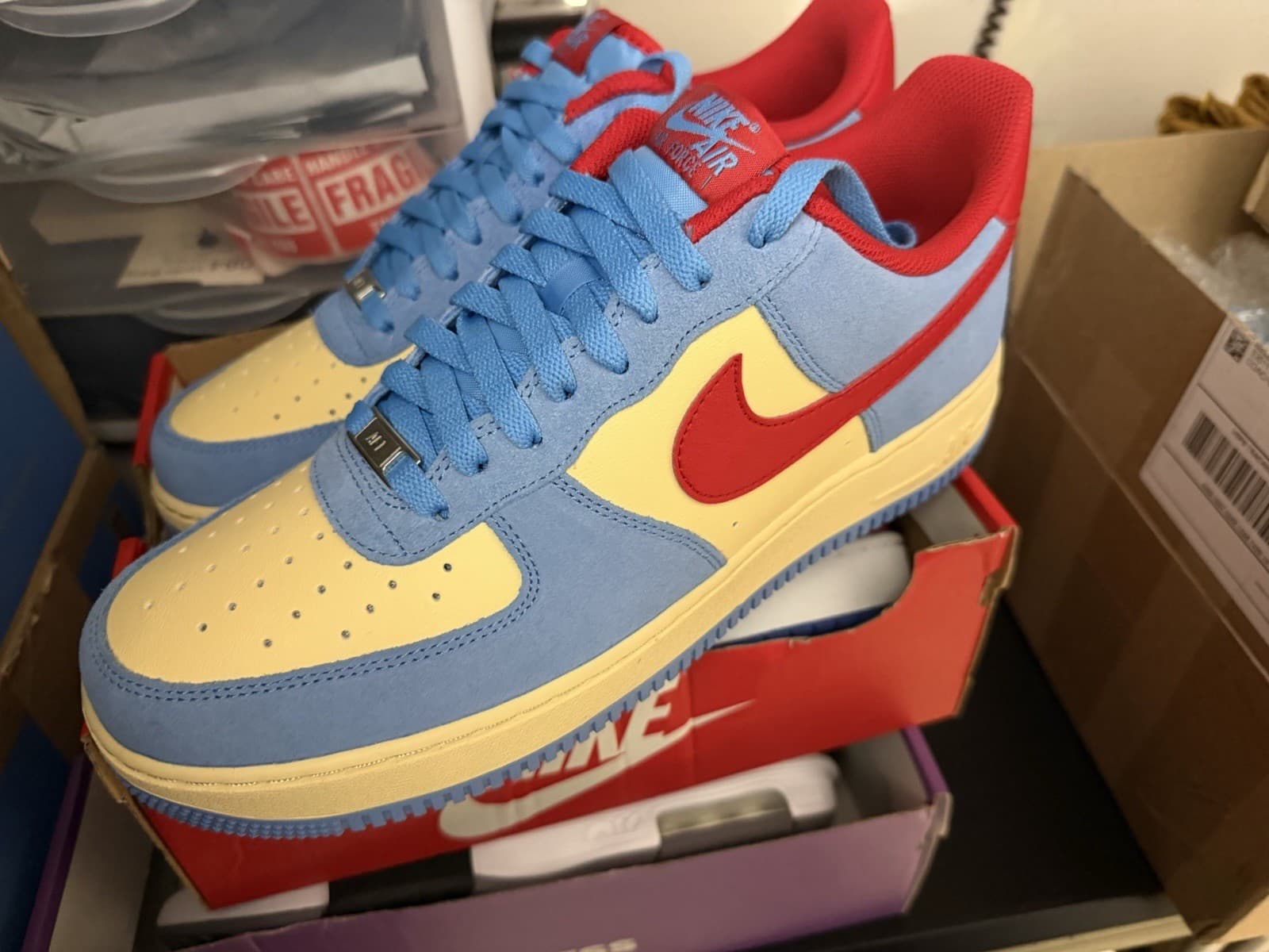 Nike Air Force university blue