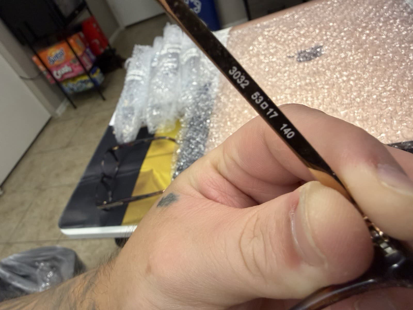 Michael Kors MK4016 Antibes Brown Tortoise Plastic Full Rim Frames 53-17-140 - Thumbnail 6