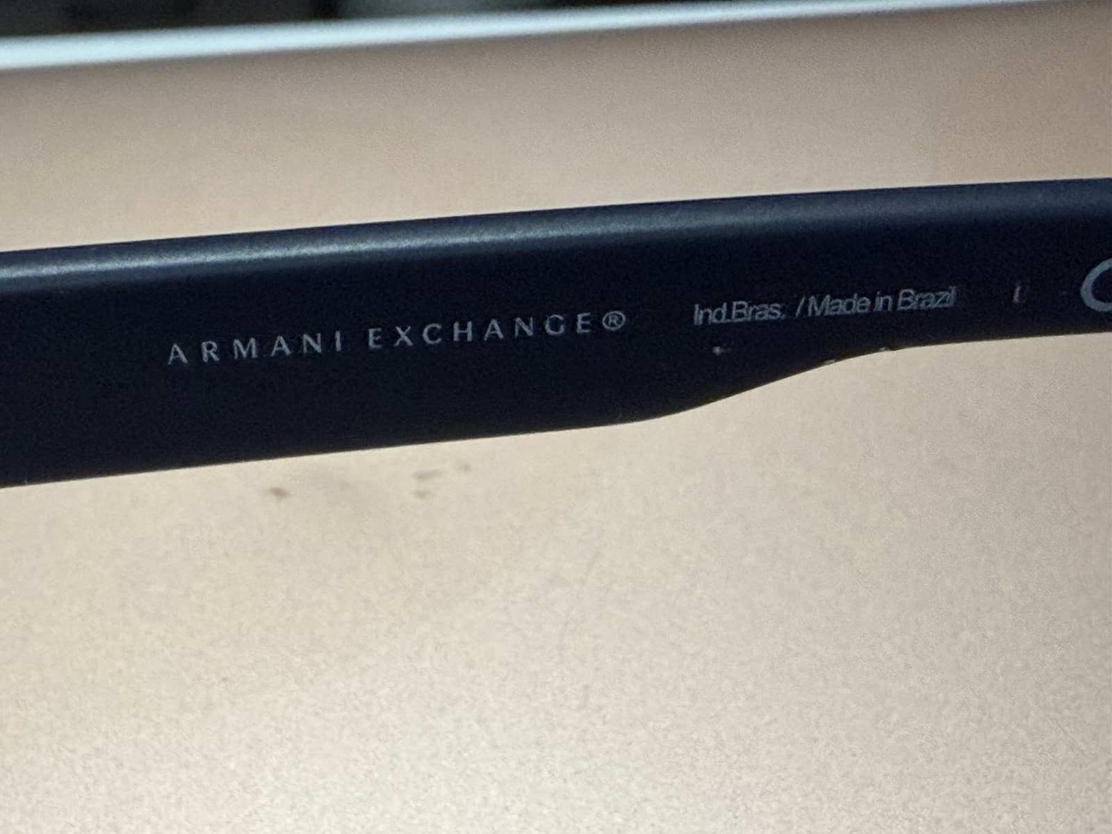 Armani Exchange AX3016 8053 Clear Plastic Full Rim Eyeglass Frames 53-17-145 - Thumbnail 3