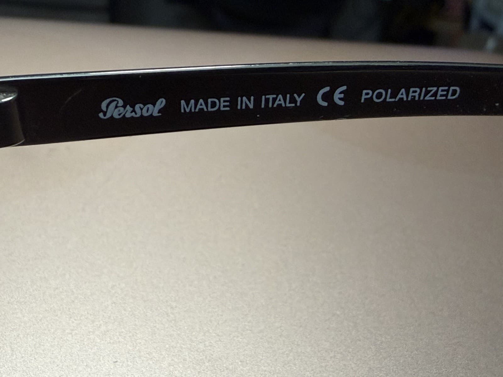 Persol Polarized Men's Sunglasses Brown Plastic Frame Brown Lenses 135mm - Thumbnail 3