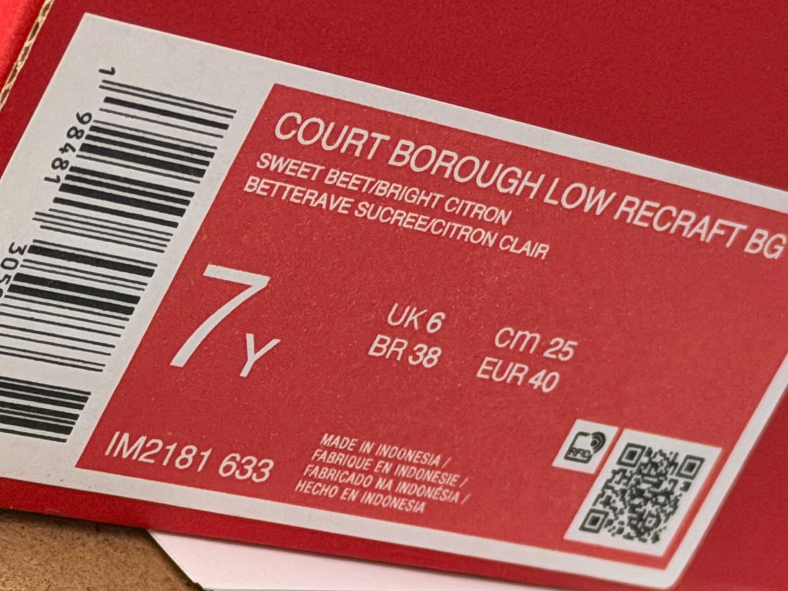 Nike court borough low - Thumbnail 3