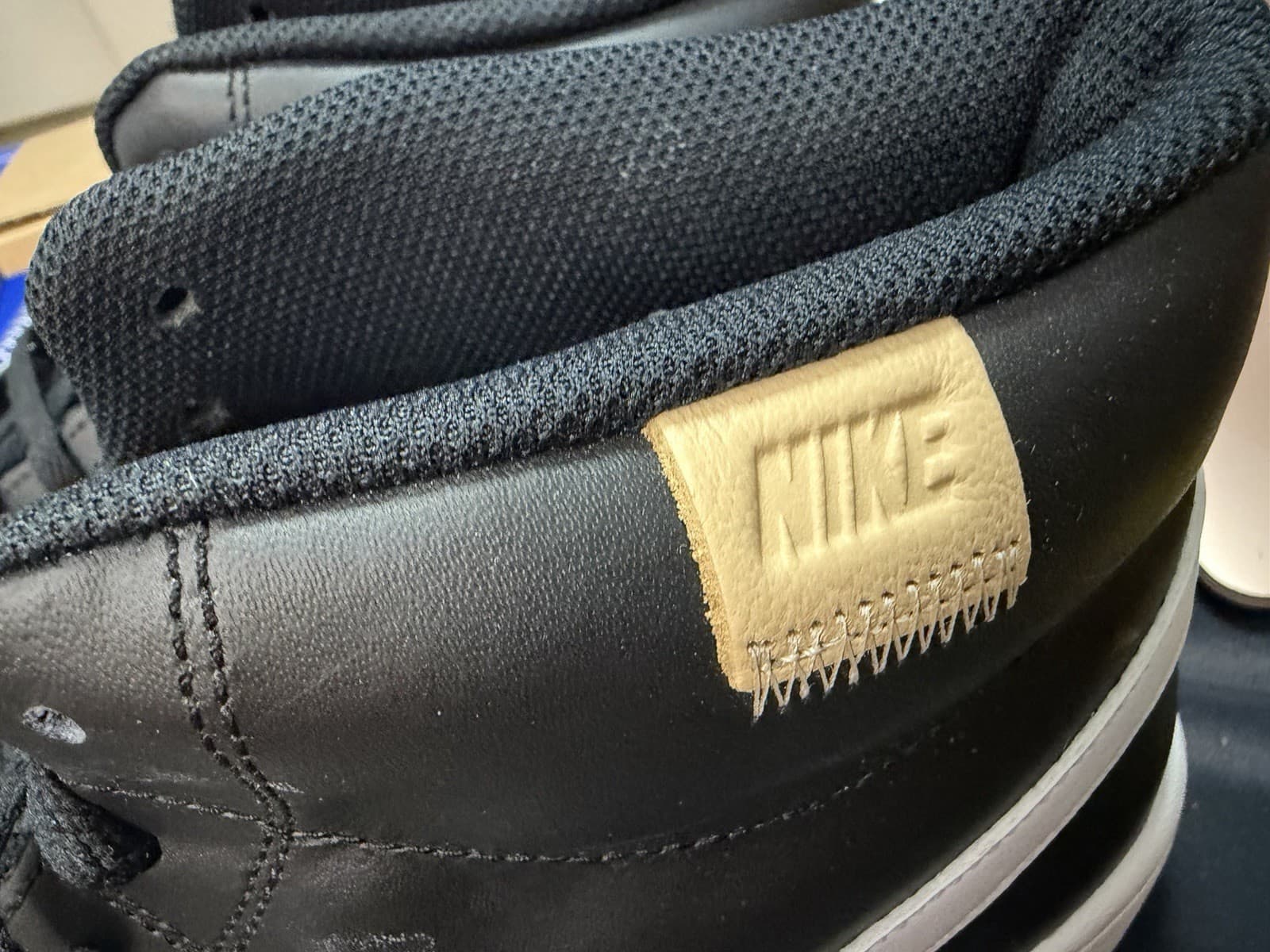 Nike Court Royale 2 Mid Men's Black/White Lace Up Athletic Sneaker CQ9179-001 - Thumbnail 2