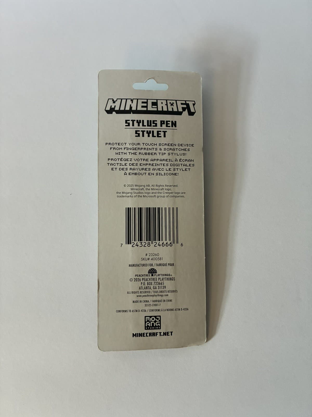 Minecraft Memorabilia Collectible Stylus Pen Anti Scratch Mine Craft - Thumbnail 2