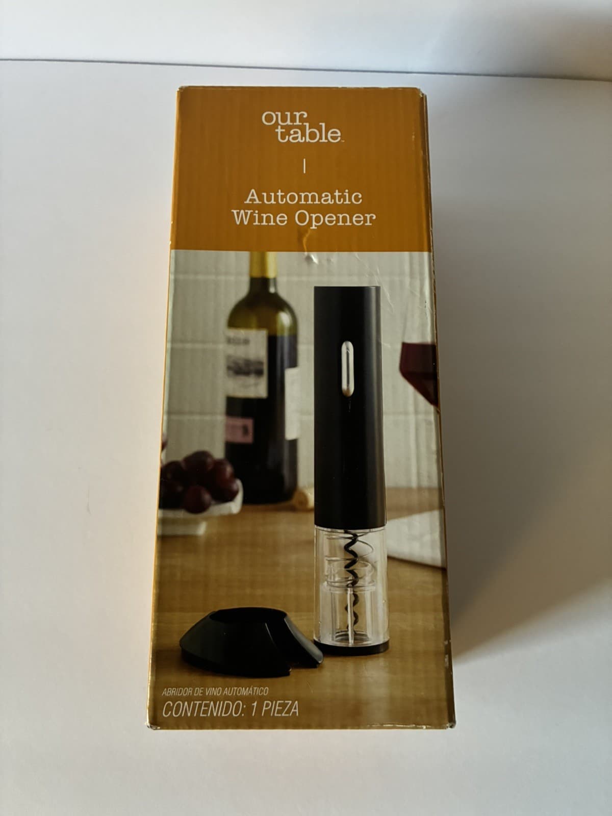 Handheld Wine Opener Corkscrew Automatic Cordless With Foil Cutter