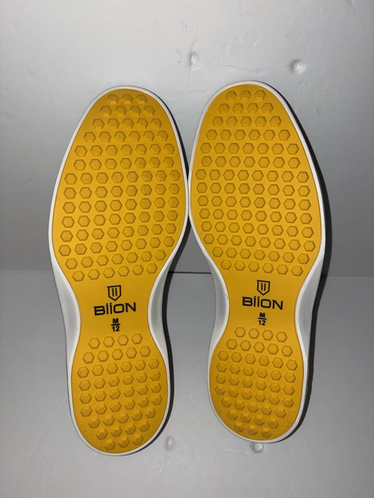 BiiON Men’s Slip-On Casual Shoes Blue Anchor Nautical Rubber Upper US 12 - Thumbnail 3
