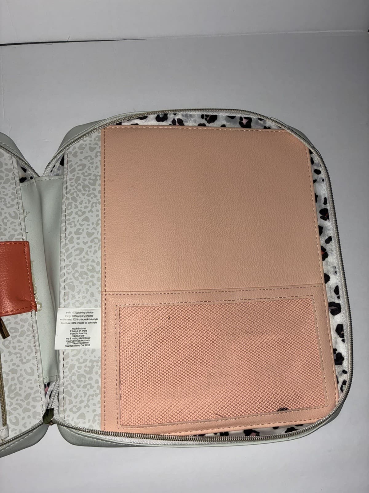 The Happy Planner Colorful Leopard Classic Zip Folio Planner Cover PRE OWNED - Thumbnail 4
