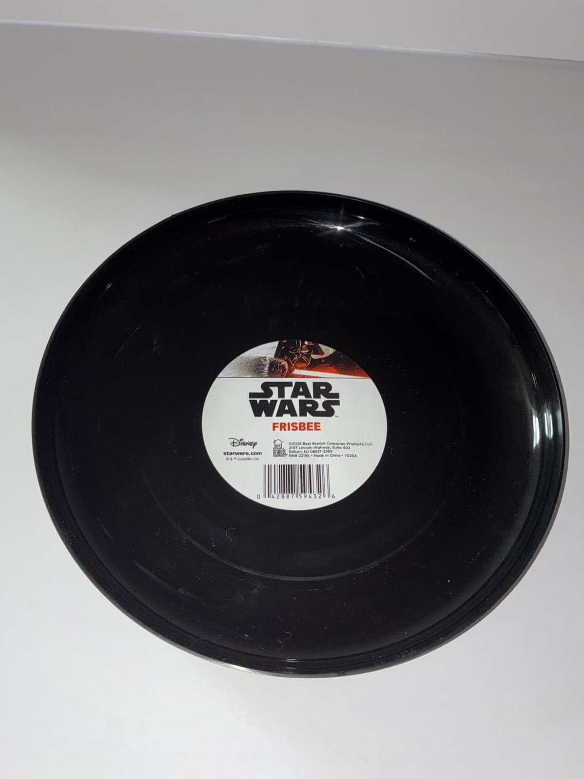 STAR WARS—DARTH VADER THEMED Frisbee 8” Black—NEW— - Thumbnail 2