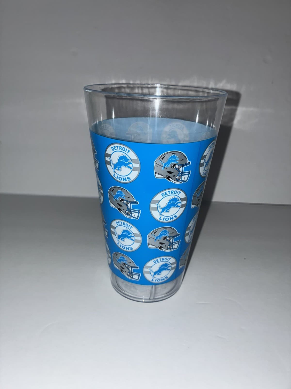 2026 New Detroit Lions NFL Beverage Cup Blue Football Fan Drinkware