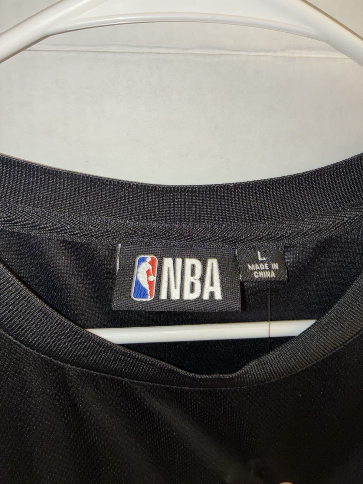 NWT NBA Los Angeles Laker Blk/Gold Basketball Shirt, Size L, Officially Licensed - Thumbnail 2