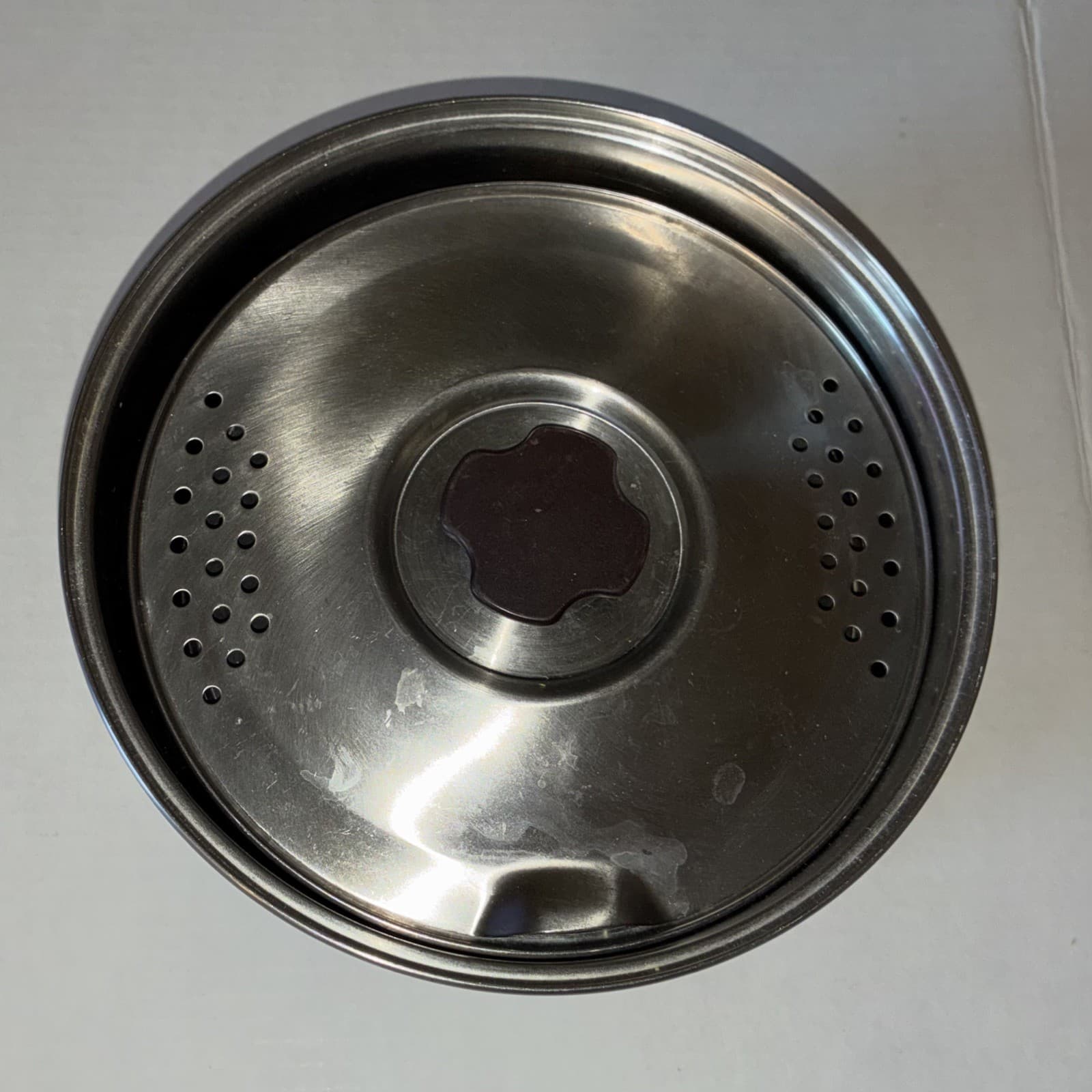 Vintage Fagor Stainless Steel Cookware Set Of 4 Diff Sizes W Strainer Lids Pots - Thumbnail 4