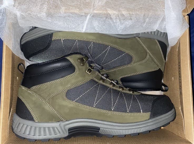 OrthoFeet Hunter Hiking Boots Olive US 12 Extra Wide 4E New in Box MPN 490