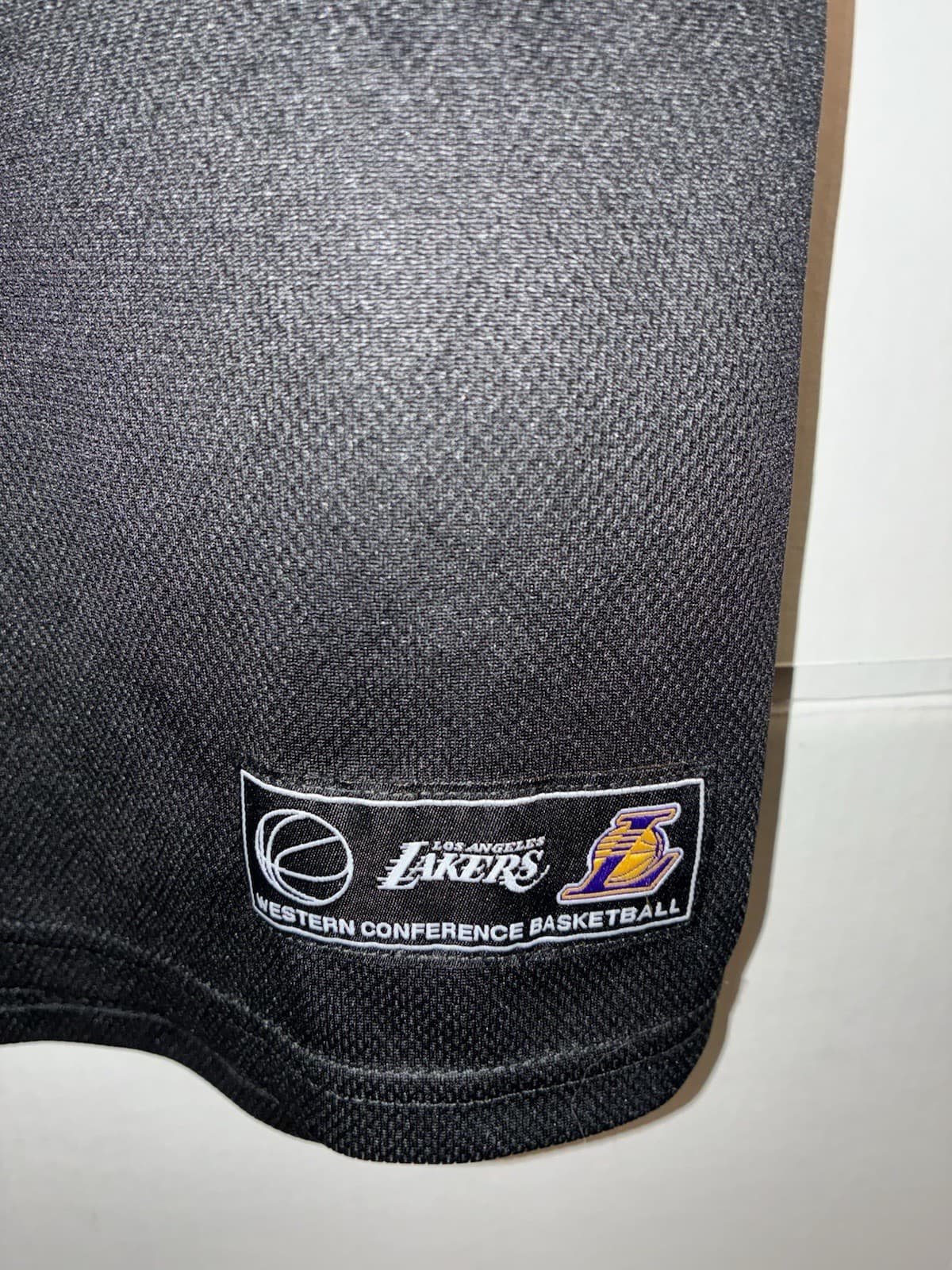 NWT NBA Los Angeles Laker Blk/Gold Basketball Shirt, Size L, Officially Licensed - Thumbnail 4