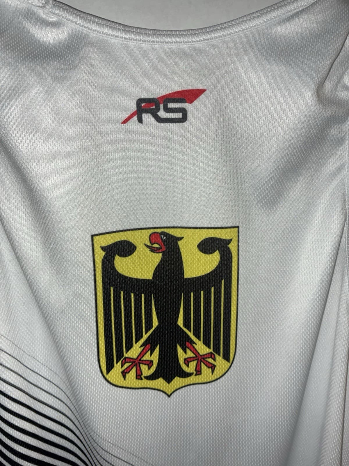 RS Deutschland Rudern Sleeveless Jersey Top Men's L Regular Polyester Multicolor - Thumbnail 5