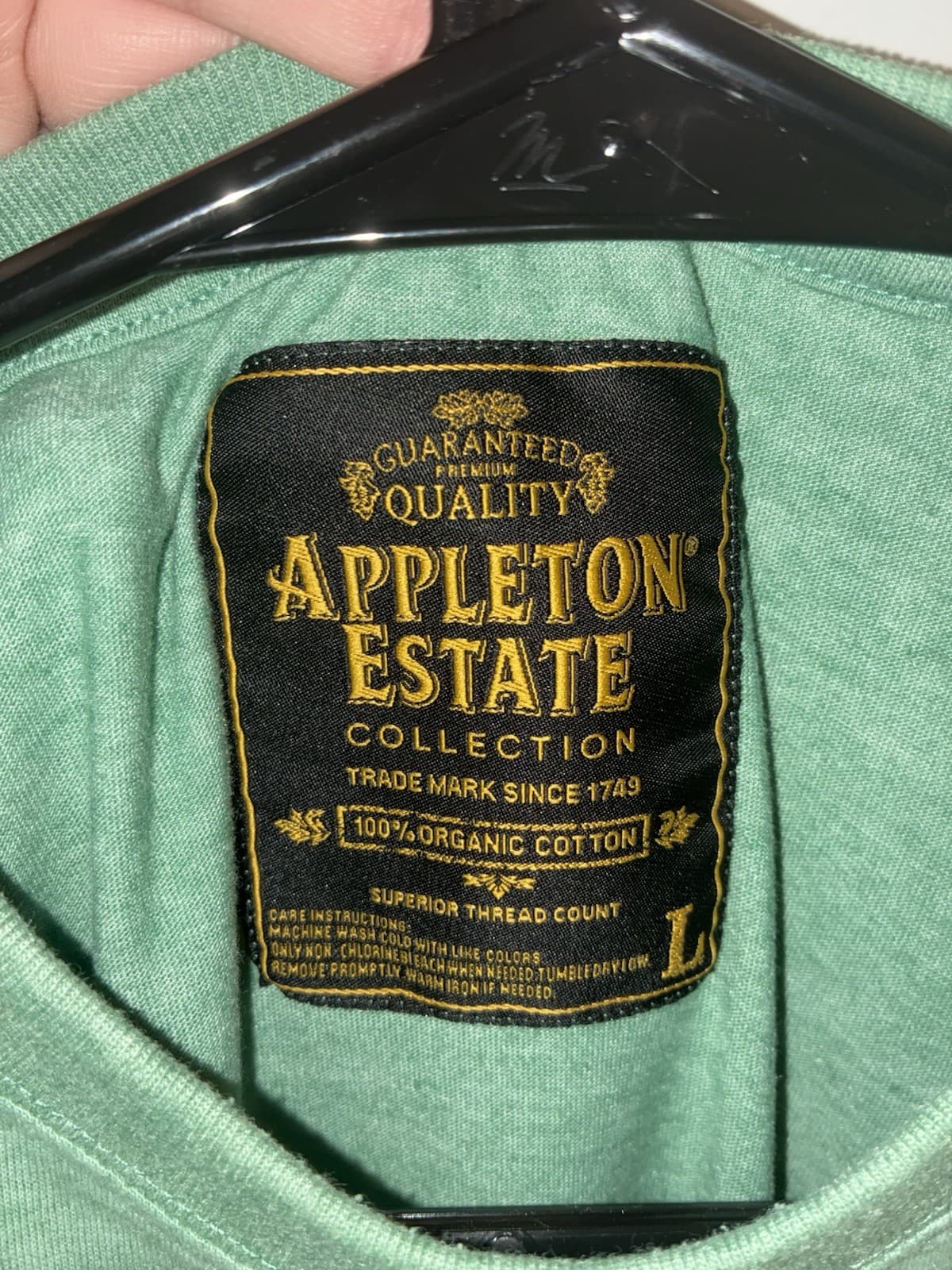 Appleton Estate Green Distillery Advertising Large T-Shirt Original - Thumbnail 2