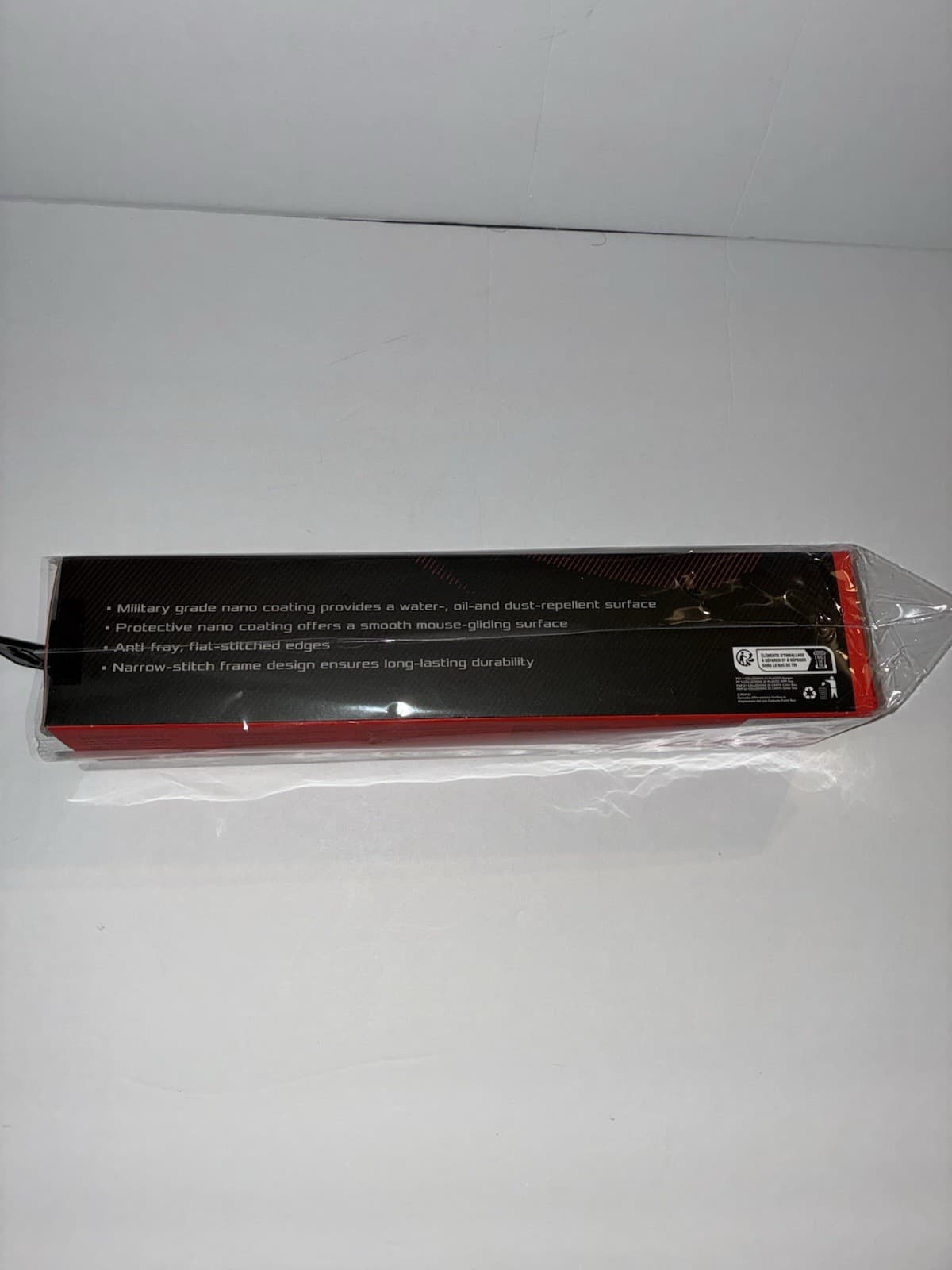ASUS ROG Scabbard II Medium Gaming Mouse Pad 360x260x3mm Black/Red - Thumbnail 2