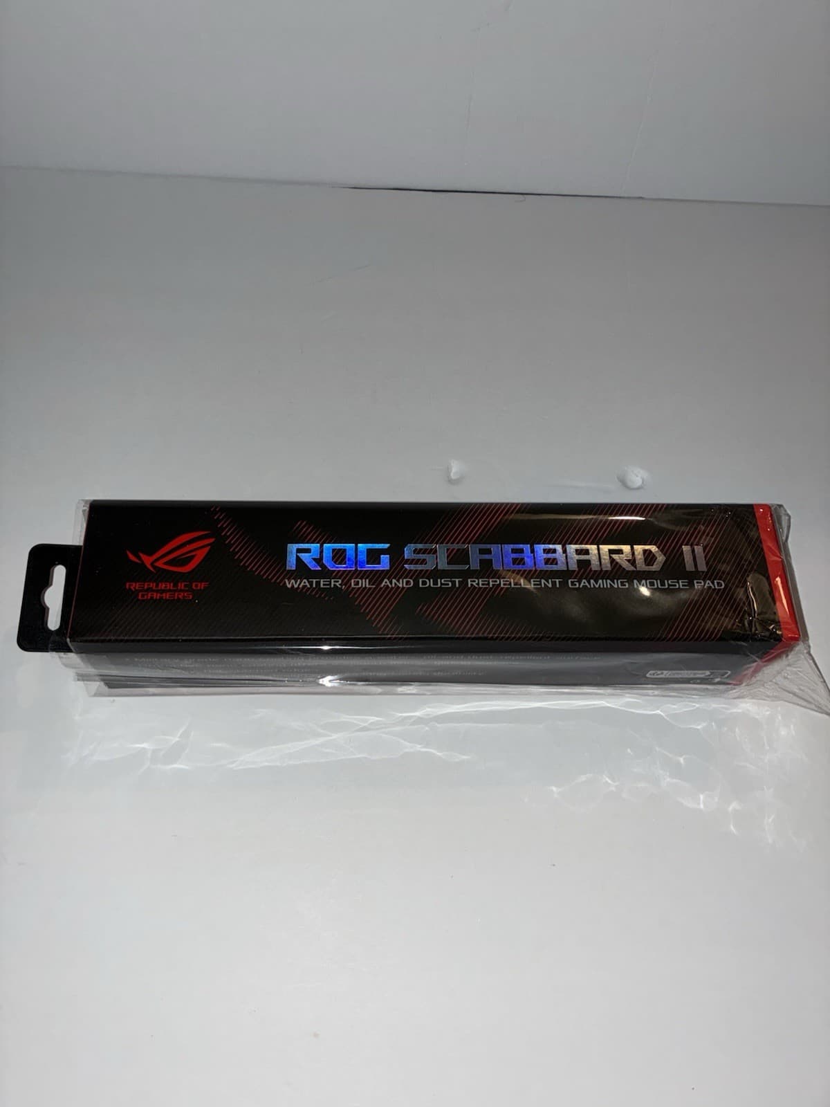 ASUS ROG Scabbard II Medium Gaming Mouse Pad 360x260x3mm Black/Red