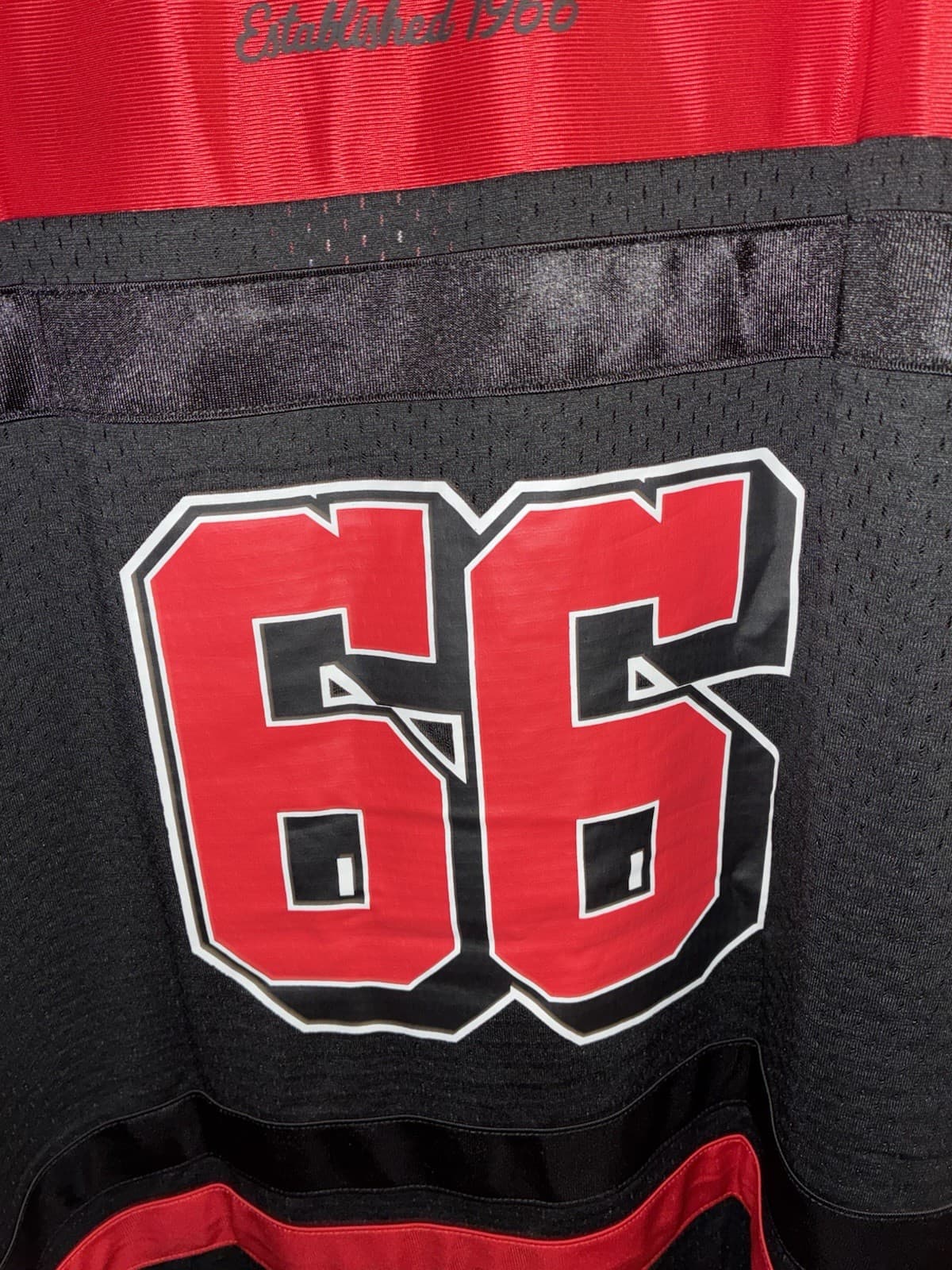 Ultra Game Chicago Bulls Black/Red/White Basketball Shirt, Size L, Official NBA - Thumbnail 6