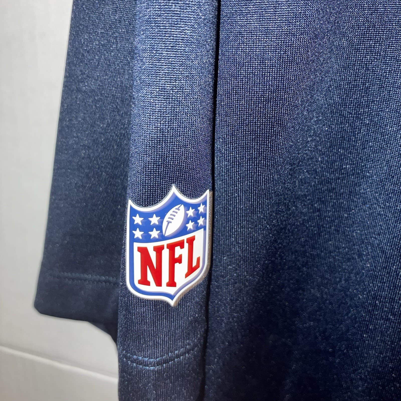 Nike New England Patriots NFL Dri-FIT On-Field Polo Shirt Navy Men’s XL - Thumbnail 4