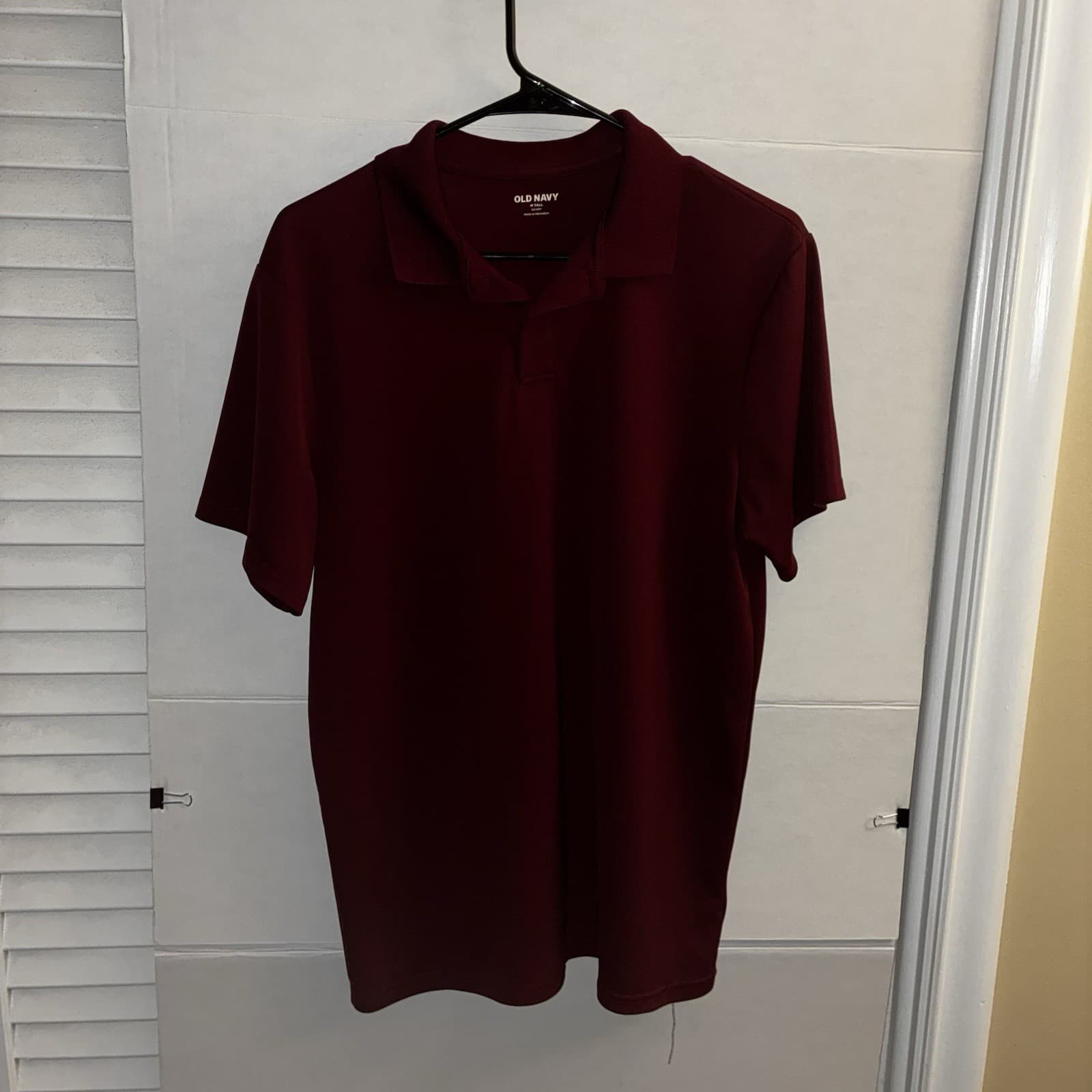 Lot of 5 Old Navy Go-Dry Men's Polo Shirts assorted colors Size: M-Tall - Thumbnail 5