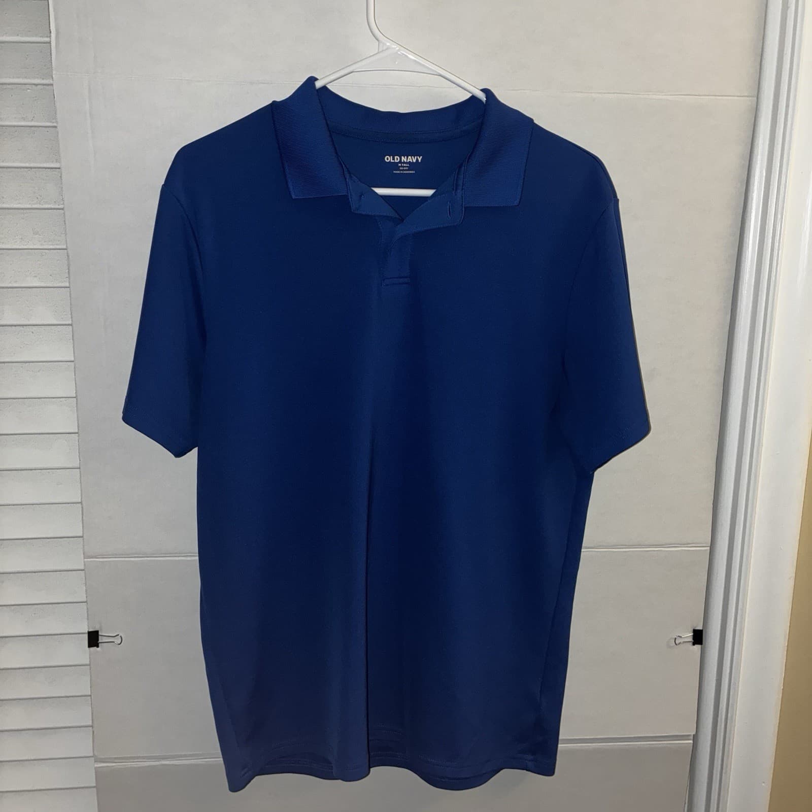 Lot of 5 Old Navy Go-Dry Men's Polo Shirts assorted colors Size: M-Tall - Thumbnail 2