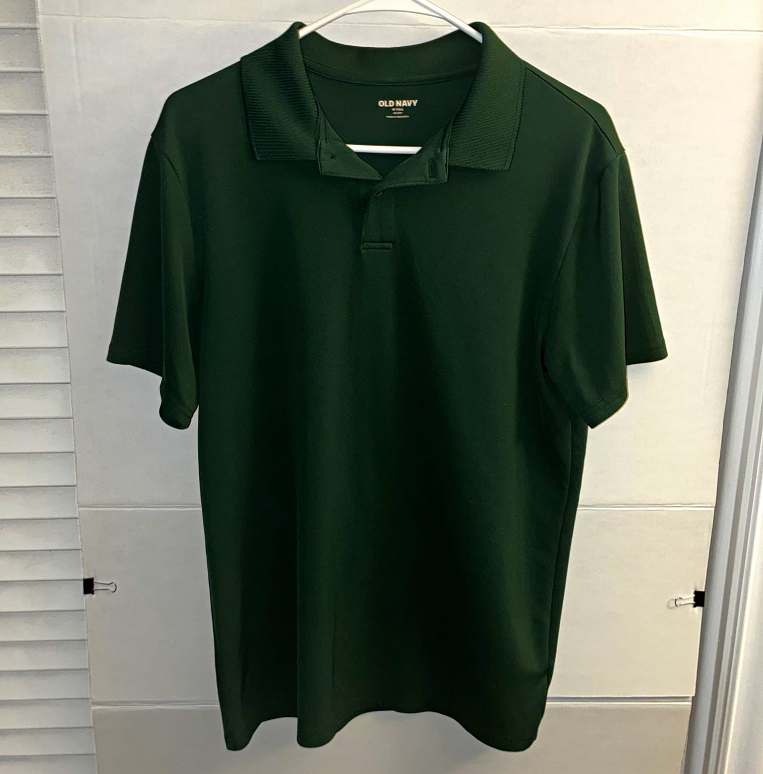 Lot of 5 Old Navy Go-Dry Men's Polo Shirts assorted colors Size: M-Tall