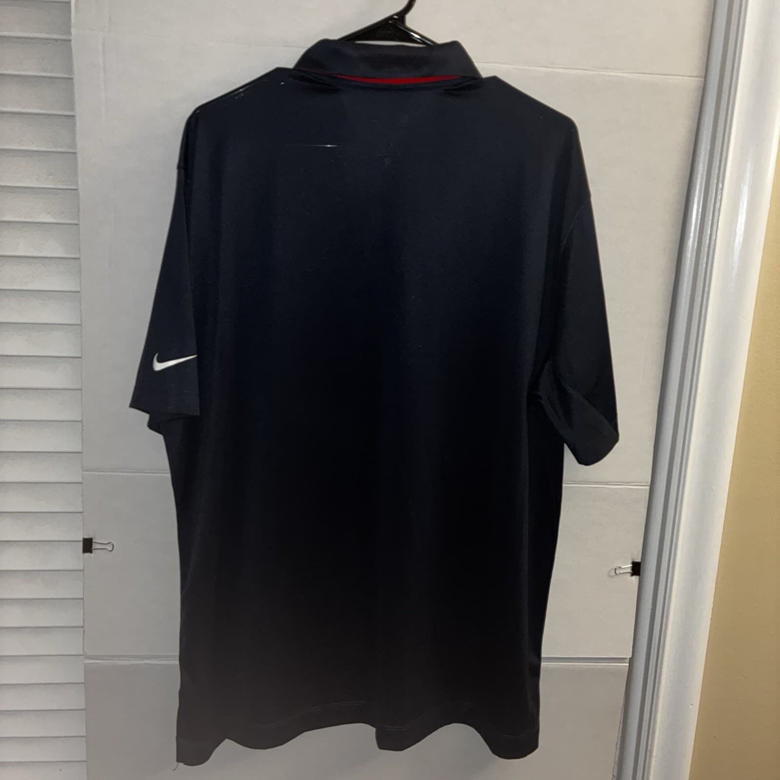 Nike New England Patriots NFL Dri-FIT On-Field Polo Shirt Navy Men’s XL - Thumbnail 6