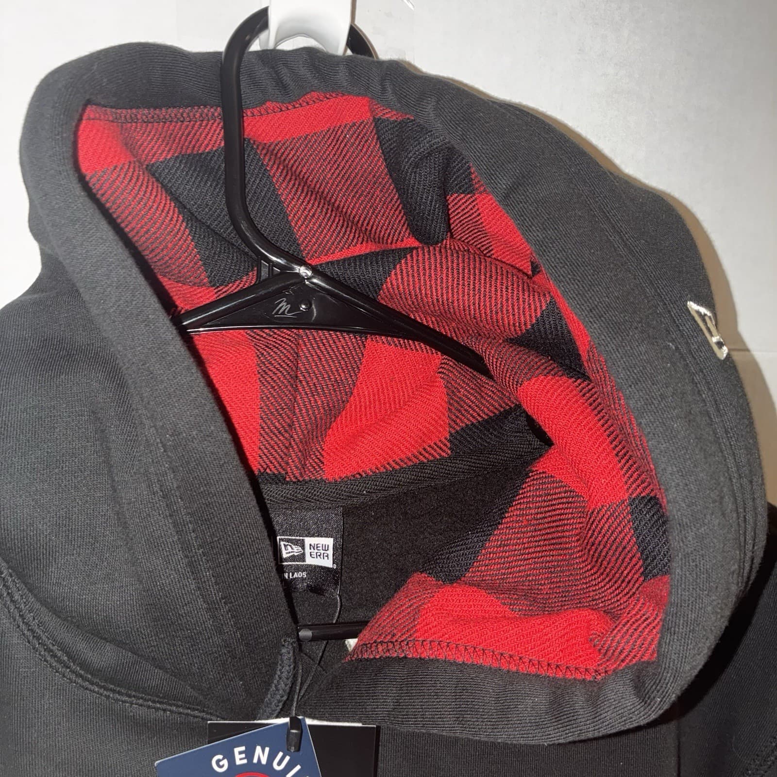 NWT New Era New York Yankees MLB Hoodie Blk/Red Adult Size L Officially Licensed - Thumbnail 7