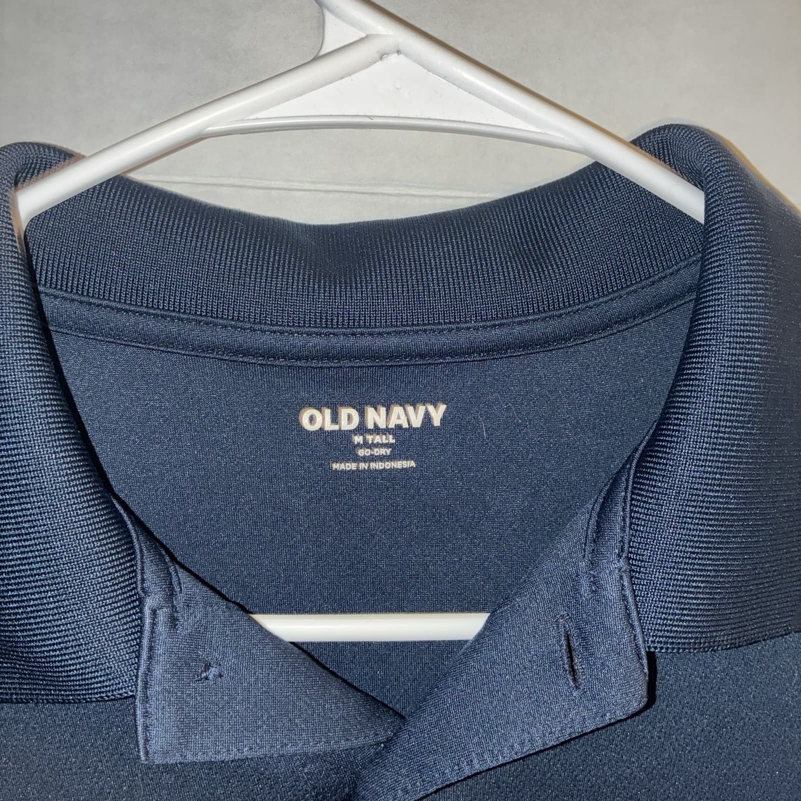 Lot of 5 Old Navy Go-Dry Men's Polo Shirts assorted colors Size: M-Tall - Thumbnail 9