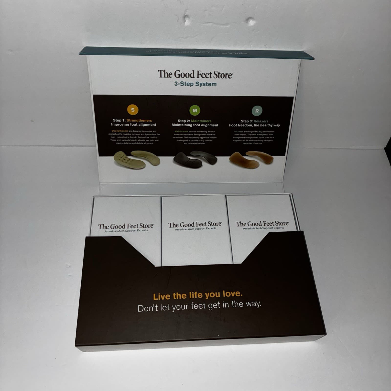 The Good Feet Store 3-Step (missing 1) System Arch Support Strengthener HUG W456 - Thumbnail 2