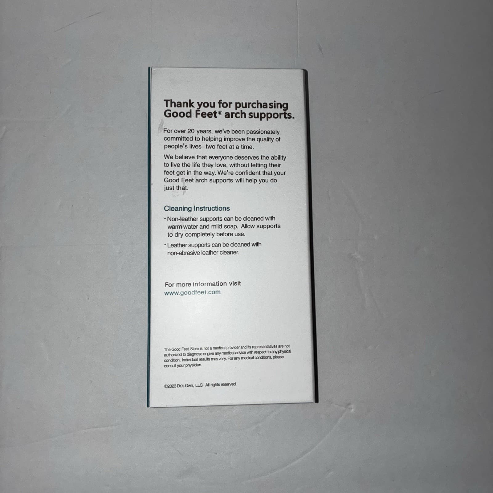 The Good Feet Store 3-Step (missing 1) System Arch Support Strengthener HUG W456 - Thumbnail 6