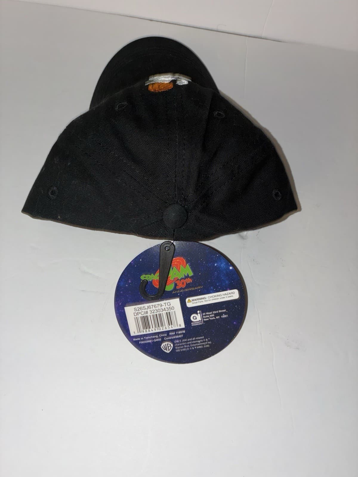 Space Jam Black Adjustable Baseball Cap One Size Unisex Adults Movie Theme - Thumbnail 2