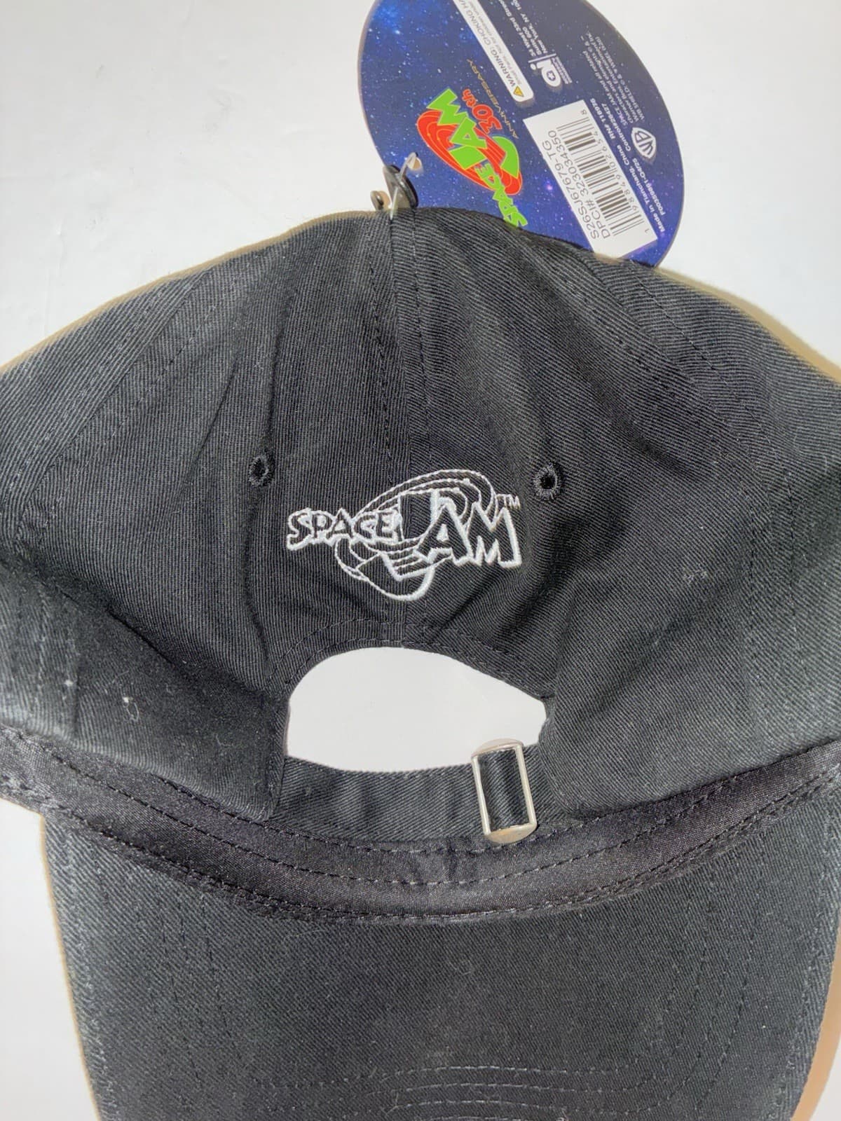 Space Jam Black Adjustable Baseball Cap One Size Unisex Adults Movie Theme - Thumbnail 3