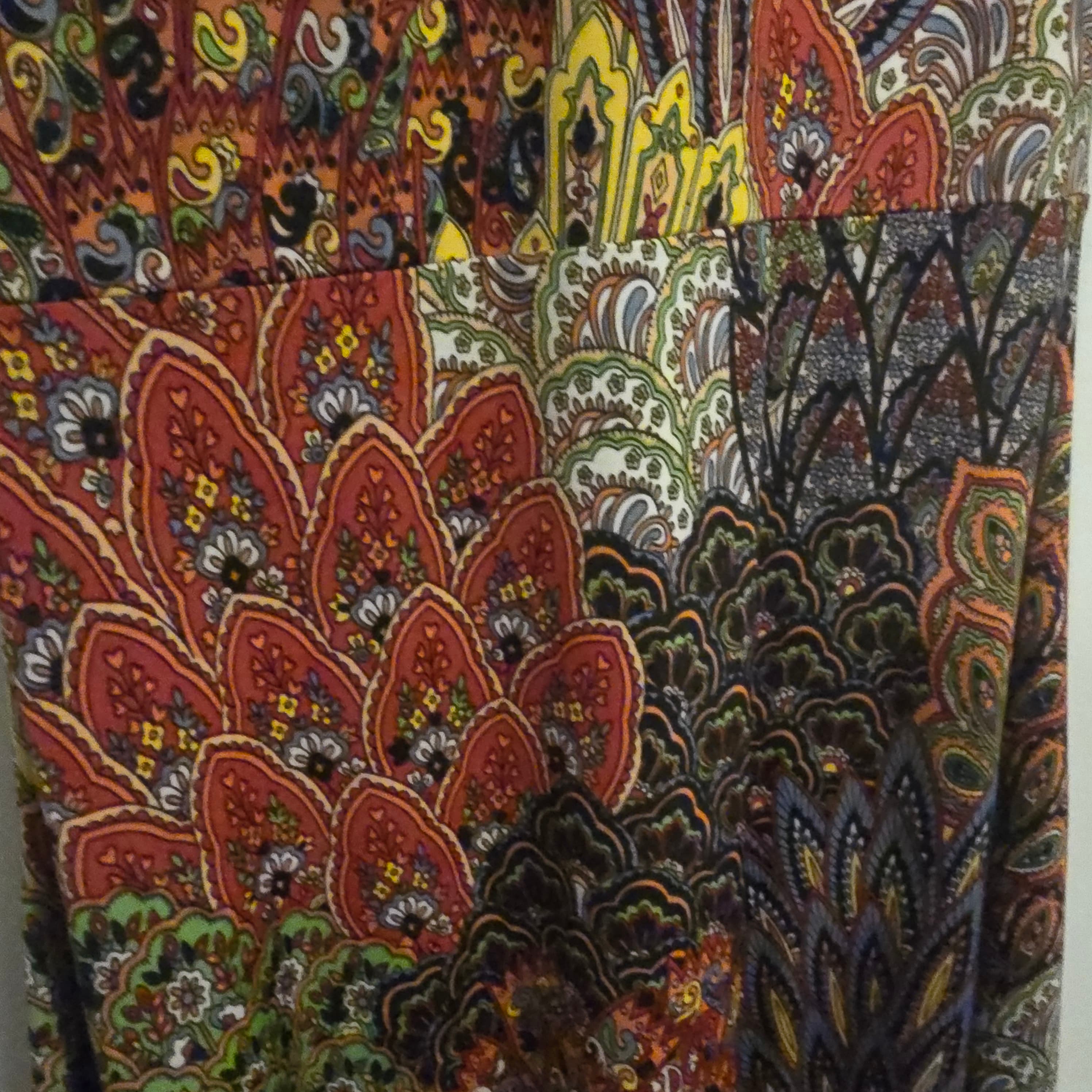 Touch Express Paisley Print Sleeveless Mini Dress M - Thumbnail 3