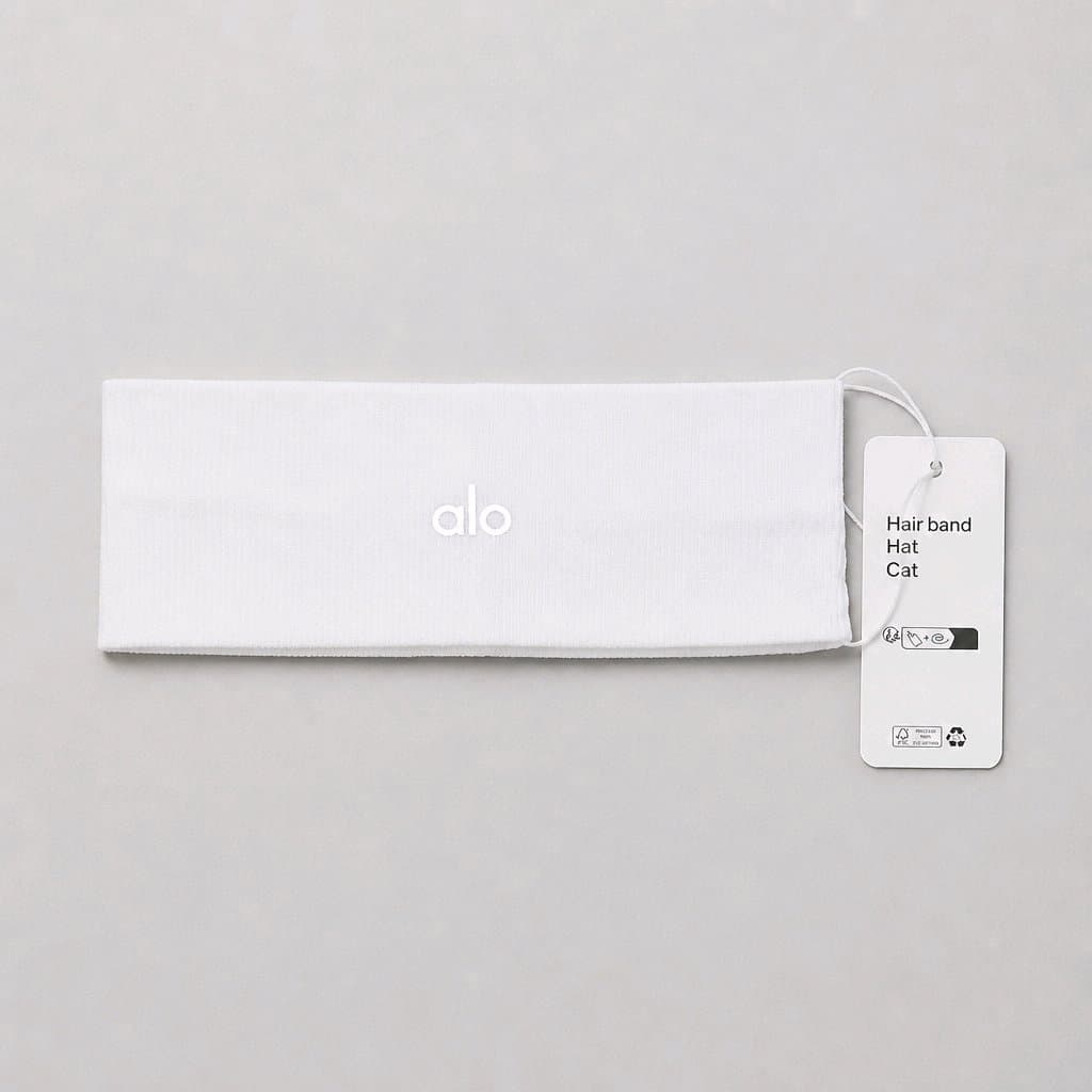 Alo Yoga Headband White