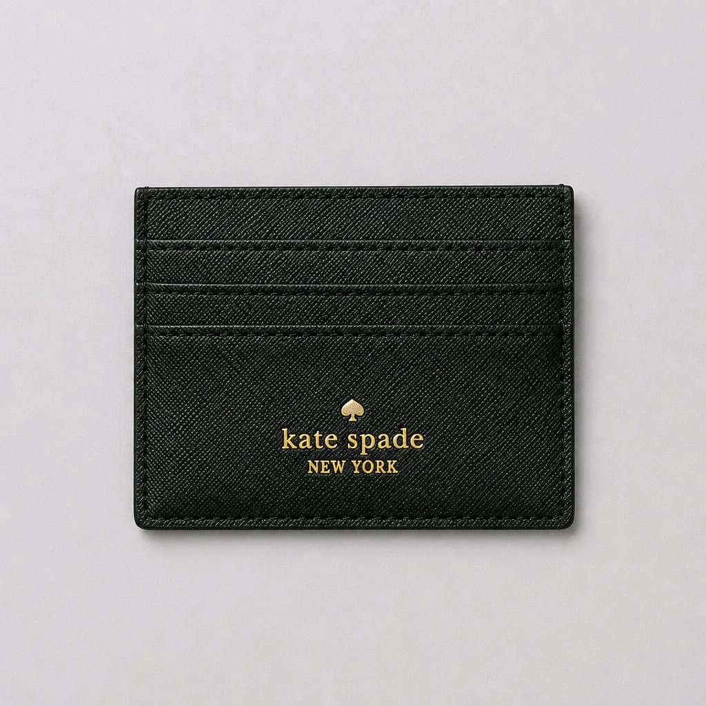Kate Spade New York Glitter Card Holder