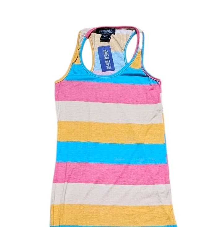 Blue Star Clothing Company Multicolored Maxi Dress (Nwt)Women's Size Xl - Thumbnail 3