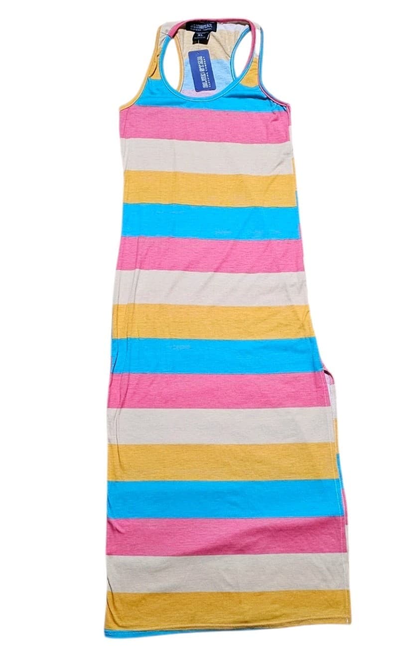 Blue Star Clothing Company Multicolored Maxi Dress (Nwt)Women's Size Xl - Thumbnail 5
