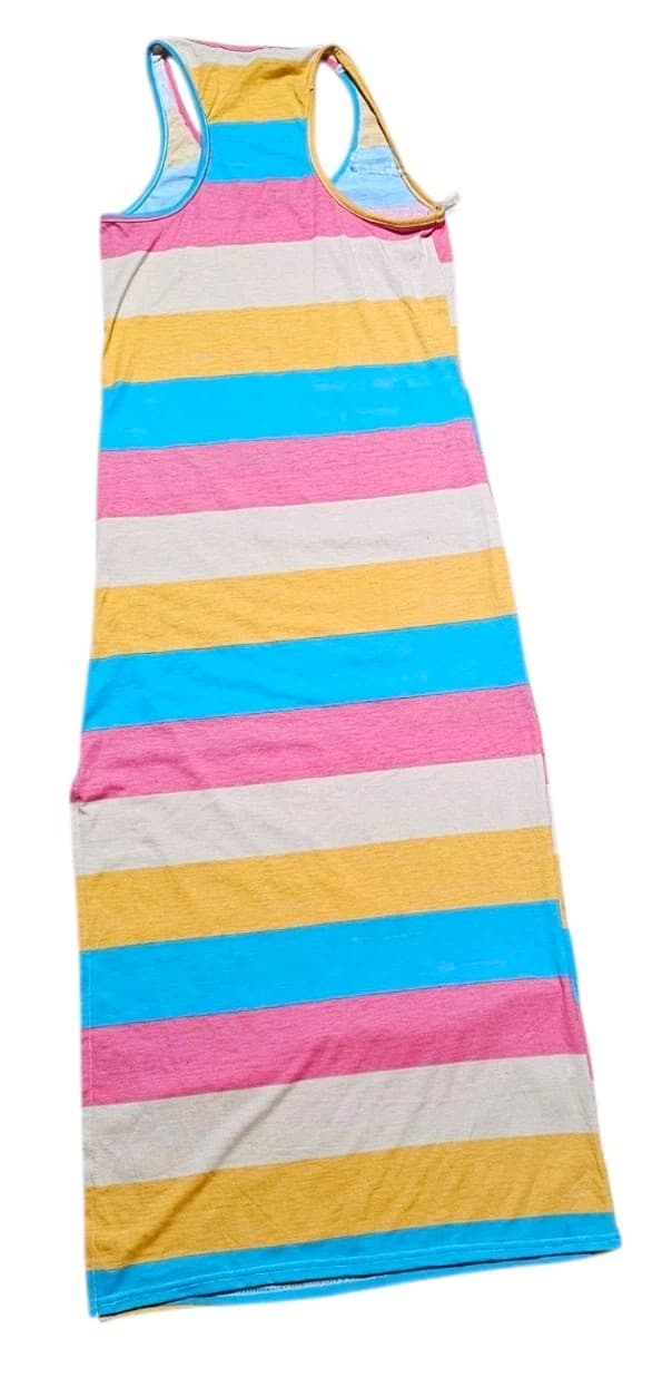 Blue Star Clothing Company Multicolored Maxi Dress (Nwt)Women's Size Xl - Thumbnail 8