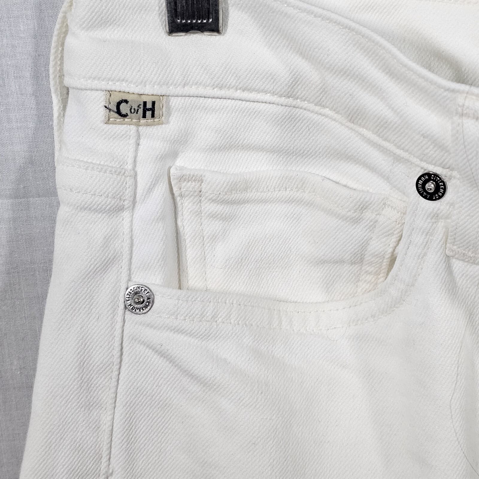 Citizens Of Humanity Premium Vintage Olivia Crop High Rise White Size 29 - Thumbnail 12
