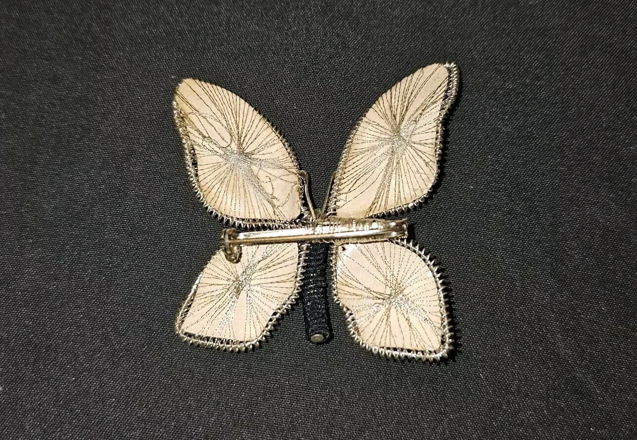 Princess Jewelry Handmade in West Germany Butterfly Brooch Untested - Thumbnail 4