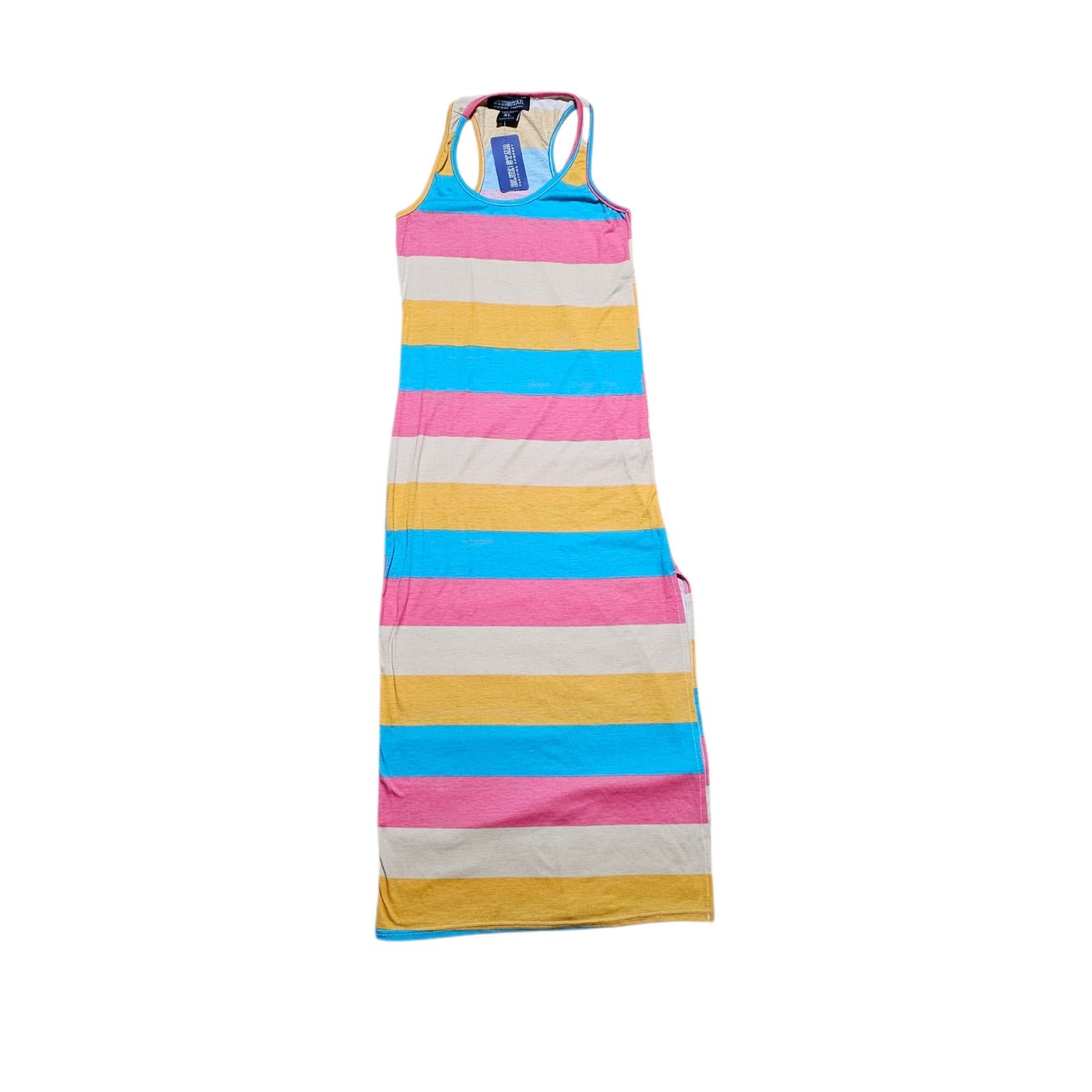 Blue Star Clothing Company Multicolored Maxi Dress (Nwt)Women's Size Xl