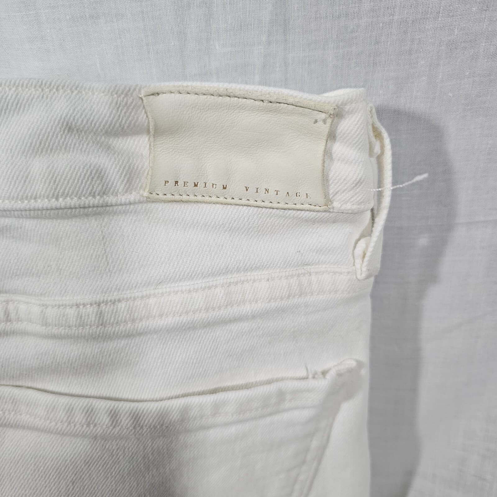 Citizens Of Humanity Premium Vintage Olivia Crop High Rise White Size 29 - Thumbnail 14