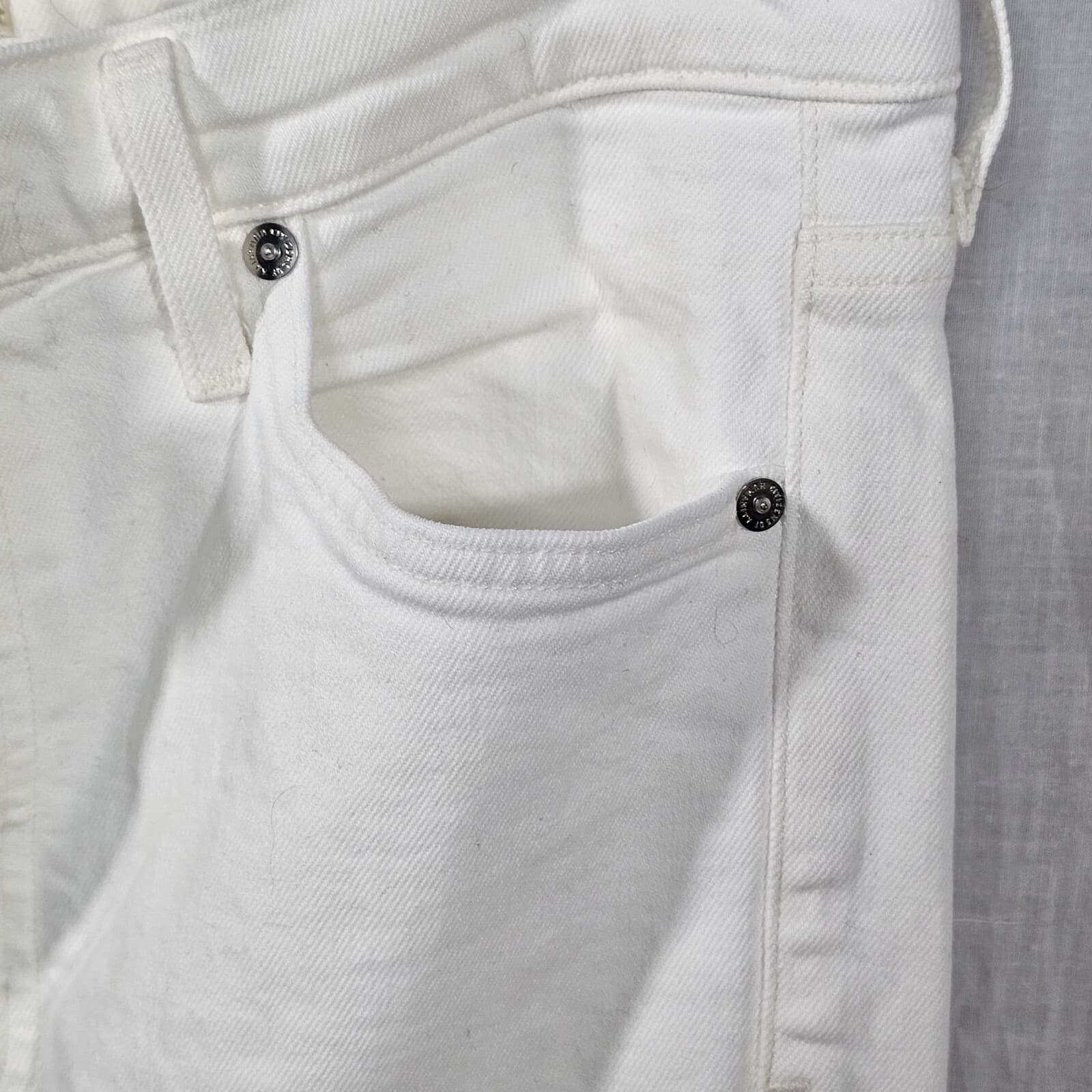 Citizens Of Humanity Premium Vintage Olivia Crop High Rise White Size 29 - Thumbnail 13